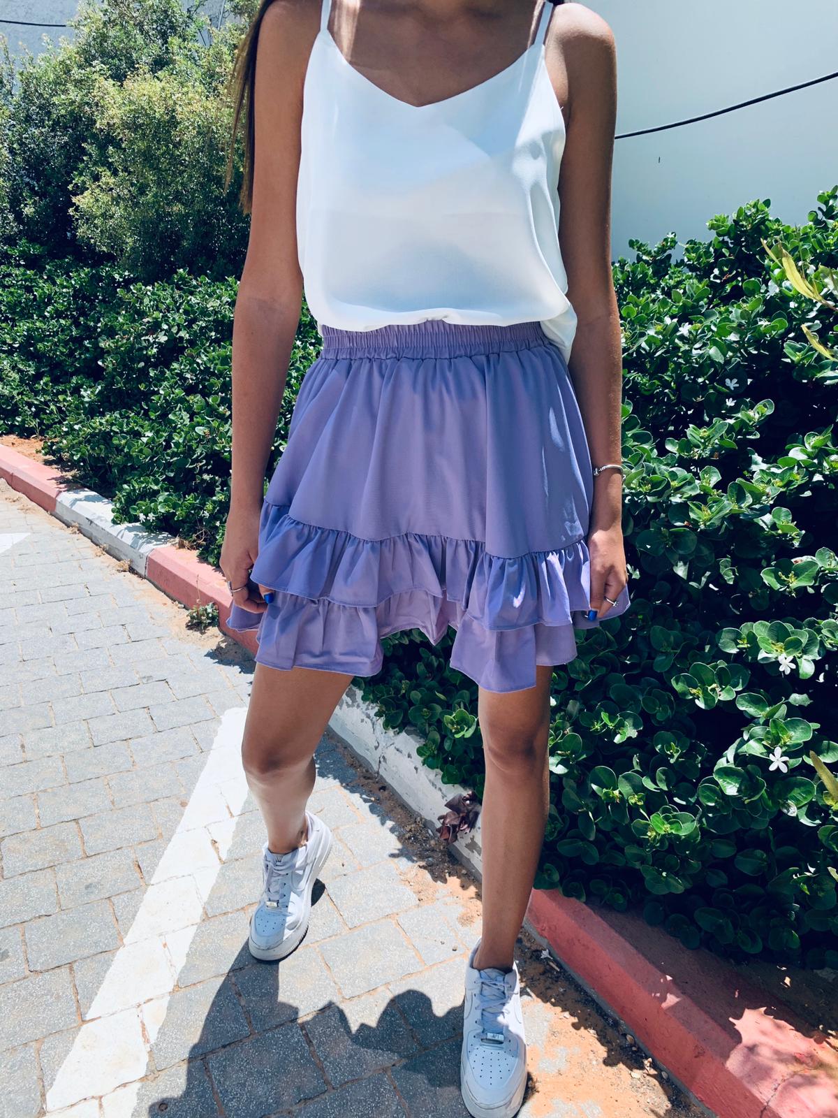 חצאית קומות 3 צבעים
